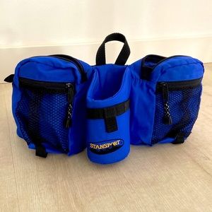 Stansport Roomy Fanny Pack With Water/Drink Holster For Running Hiking Walking